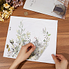 Plant PVC Self Adhesive Decorative Stickers DIY-WH0491-37A-3