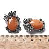 Natural Red Aventurine Pendants G-H083-01AS-05-3