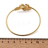 304 Stainless Steel Imitation Pearl Cuff Bangles BJEW-Z166-06G-5