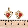 Natural Gemstone Pendants KK-U043-51G-01-3