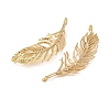 Brass Connect Charms KK-CBAD6B8-01G-2