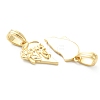 Brass Pendants KK-E790-05G-4