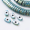 PVD Vacuum Plating Electroplate Non-magnetic Synthetic Hematite Beads Strands G-F534-D-3