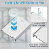 2 Sets Carbon Steel Door Repair Bracket Set FIND-DL0001-28-3