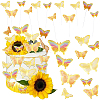 12 Sets 3 Colors Butterfly Cake Topper Sets DIY-SC0024-76-1