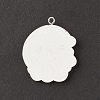 Christmas Theme Opaque Resin Pendants RESI-C021-01B-3