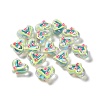 Valentine's Day Transparent Acrylic Beads ACRC-H001-02F-1