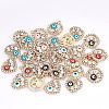  40Pcs 10 Style Rack Alloy Enamel Pendants ENAM-NB0001-65-6