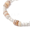 Synthetic Turquoise Beaded Stretch Bracelets BJEW-JB11911-01-4