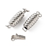 Brass Box Clasps KK-K425-01P-2