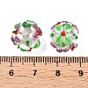 Handmade Two-Tone Lampwork Beads LAMP-T022-01A-12-4