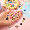 36Pcs 18 Styles Spray Plating Alloy Pendants FIND-TA0007-94-6