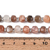 Natural Multi-Moonstone Beads Strands G-N327-08A-08-5