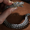 Dragon Brass Cuff Bangles for Men FS-WGEACA2-03-2
