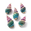 Conch Shell Pendants SSHEL-B002-06B-1