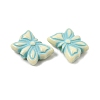 Painted Opaque Acrylic Beads AC-CBAA127-02E-2