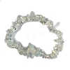 Synthetic Opalite Stretch Bracelets PW-WG56138-34-1