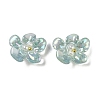 AB Color Transparent Epoxy Resin & ABS Pearl Decoden Cabochons LS-CRES-S367-18C-1