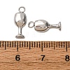304 Stainless Steel Charms STAS-Z167-02P-08-3