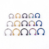 316L Surgical Stainless Steel Hoop Nose Rings for Women Men WGA64B5-14-1