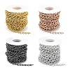 5M Aluminium Twisted Curb Chains CHA-YW0001-08G-2