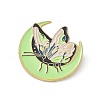 Moth Enamel Pin JEWB-P015-J06-1
