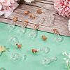 10Pcs Clear Glass Wishing Bottles AJEW-TA0002-85D-5