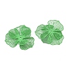 Spray Painted Iron Bead Caps IFIN-Z004-02B-2