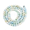 Anti-Tarnish Electroplate Glass Beads Strands EGLA-N027-02A-01-2