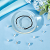 32Pcs 4 Style Brass Cord Ends KK-BBC0010-91S-4