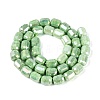 Anti-Tarnish Electroplate Glass Beads Strands EGLA-N027-03A-14-2