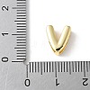 Brass Micro Pave Clear Cubic Zirconia Initial Multi-strand Links KK-S520-01G-21-3