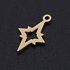 201 Stainless Steel Laser Cut Pendants STAS-S105-T906-2-2