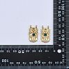 5Pcs Brass Micro Pave Cubic Zirconia Pendants ZIRC-SZ0004-47-7