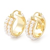 Brass Hoop Earrings EJEW-A102-02G-1