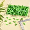 200Pcs Opaque Acrylic Beads SACR-FS0001-39C-10