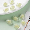 Transparent Acrylic Beads TACR-S152-08A-07-7