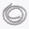 Opaque Solid Color Glass Beads Strands LS-EGLA-A034-P2mm-D10-2