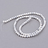 Synthetic Howlite Beads Strands X-G-Q462-8mm-26-1-2