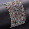 Brass Rhinestone Strass Chains CHC-R125-S6-15S-7