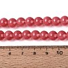 Transparent Glass Imitation Cat Eye Beads Strands GLAA-Q110-01B-12-4