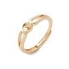 Brass Adjustable Ring Setting KK-A244-02A-G-1