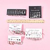 5 Sets 5 Colors Alloy Hoop Earring Sets EJEW-FS0001-23B-23