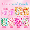 96G 6 Colors 6/0 Glass Seed Beads SEED-TA0001-39-4