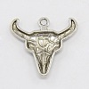 Western Charms Antique Silver Alloy Pendants TIBEP-X0045-AS-3