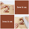 1Bag Sport Theme Number 0~9 Embroidery Cloth Iron on/Sew on Patches PATC-CY0001-65A-6