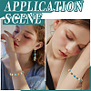 2 Sets 2 Colors Handmade Porcelain Beads PORC-SC0001-55-5