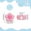 1Bag Opaque Acrylic Beads MACR-WR0001-06-2