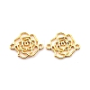 Baroque Style Zinc Alloy Connector Charms FIND-TAC0015-09LG-1
