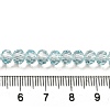Transparent Baking Paint Glass Beads X1-DGLA-A034-T6mm-D06-4